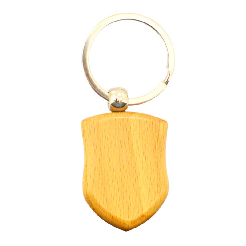 Engraved Wooden Keyrings Custom Blank Wood Keychains