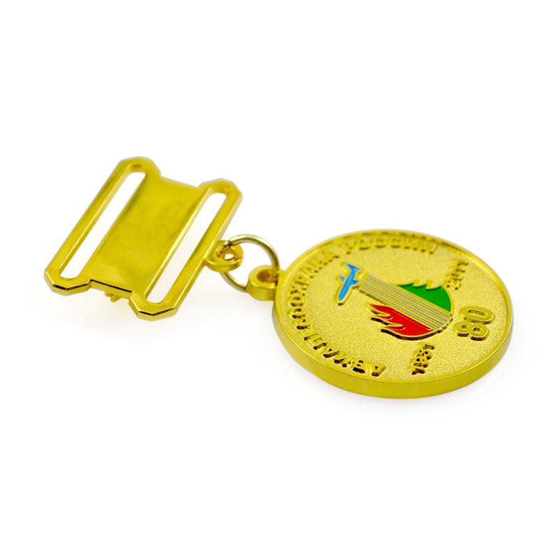 Download Custom Honor Medal Pins Metal Gold Medal Badge Pin - Medals