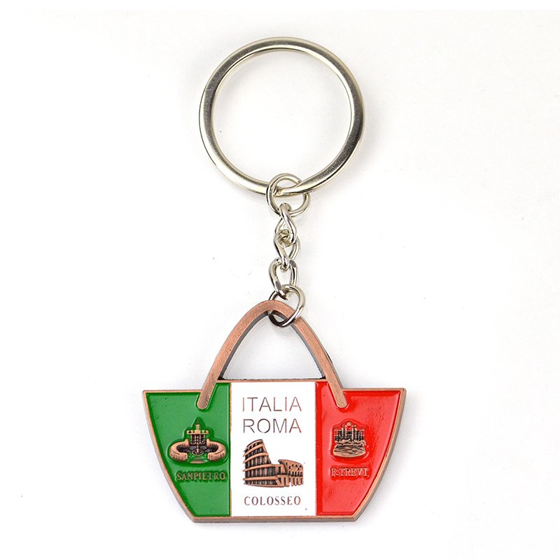 soft enamel keychain