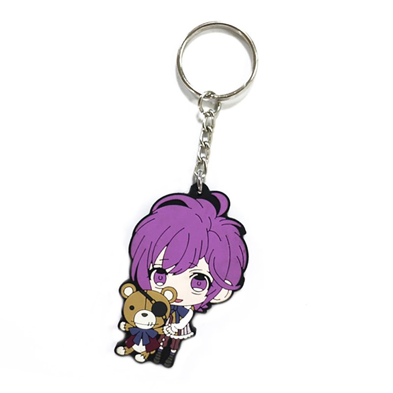 custom soft pvc keychain