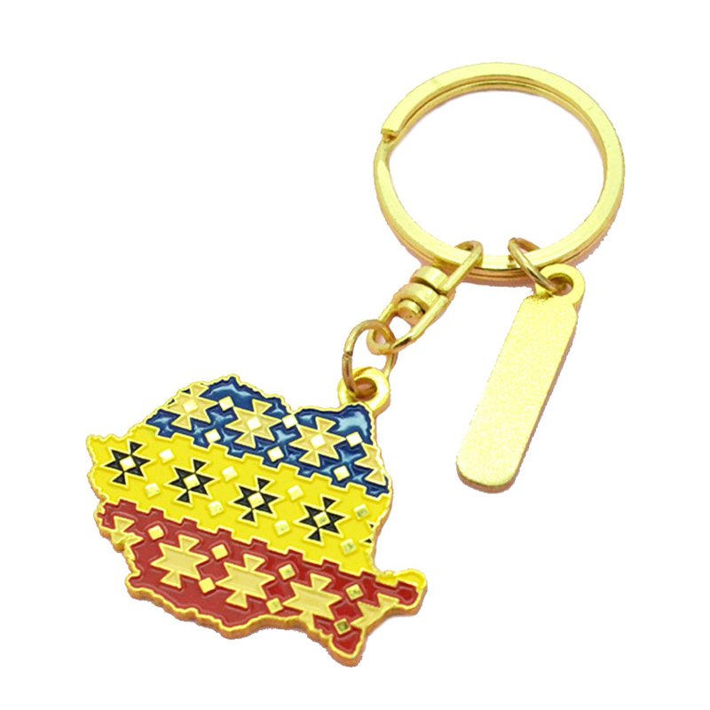 soft enamel keychain