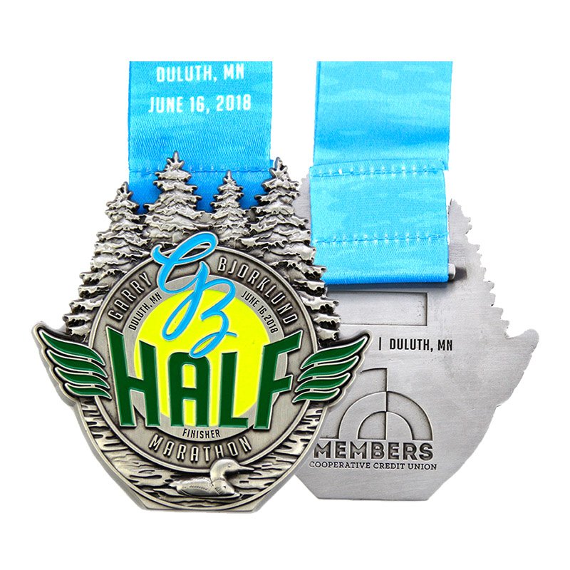 Running Sport Medals Custom Made Metal Medallion Award Medal Medals