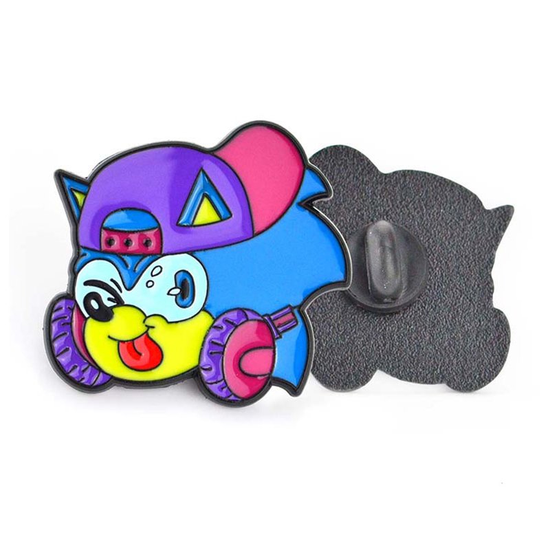 Oem Black Rubber Pin Backs Bulk Enamel Pin Metal Lapel Pin Pin Badge