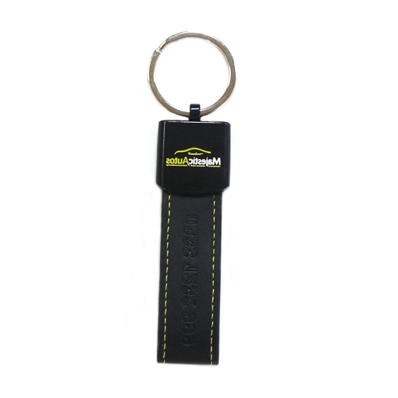 Pu Leather Key Chain Custom Personalized Keychains For Him