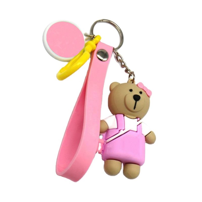 Baby Keychain Custom Made Your Own 3D Plastic Soft Toy Key Chain