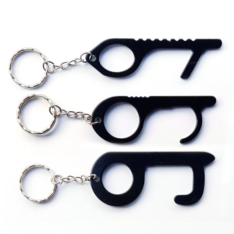 Key Chain Keyring Touch Screen Contactless Door Opener Keychain 