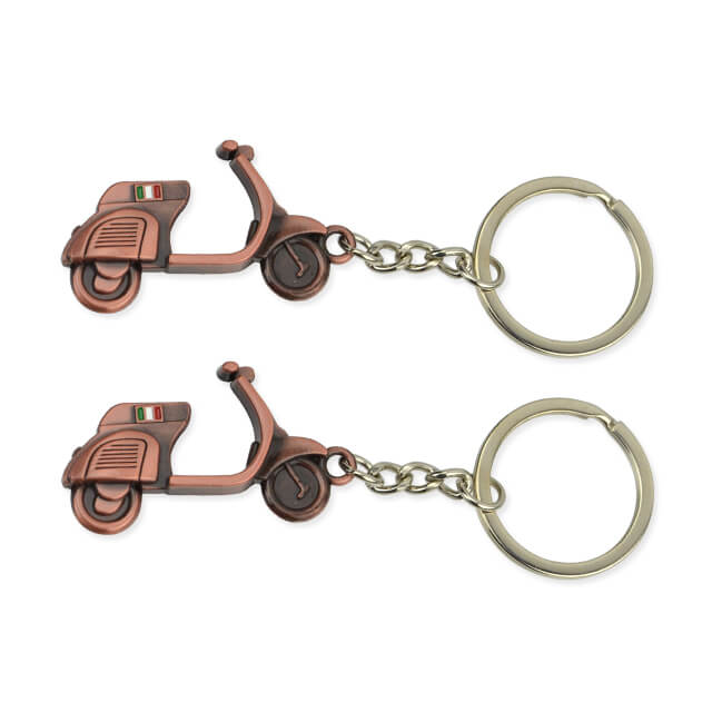 China Supplier Wholesale Custom Shape Souvenir Metal Keychain