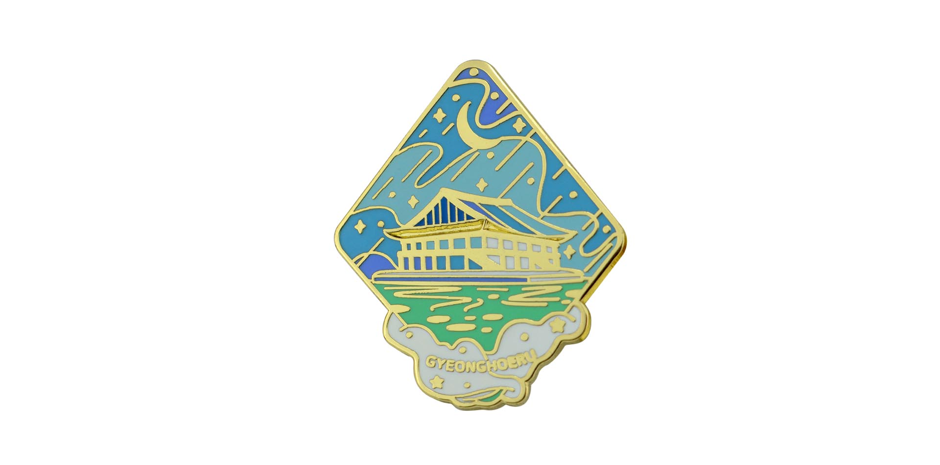 Silkscreen Enamel Pin