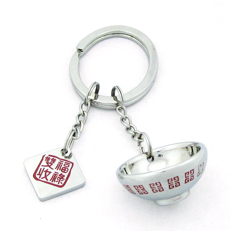Famous Brands Designer Wholesale Customized High Quality Zinc Alloy Souvenir Craft Enamel Keychain