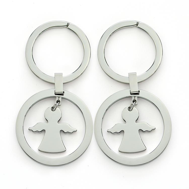 Customized Design Metal Keychain Accessories Metal Key Chain Logo High Quality Light Keychain