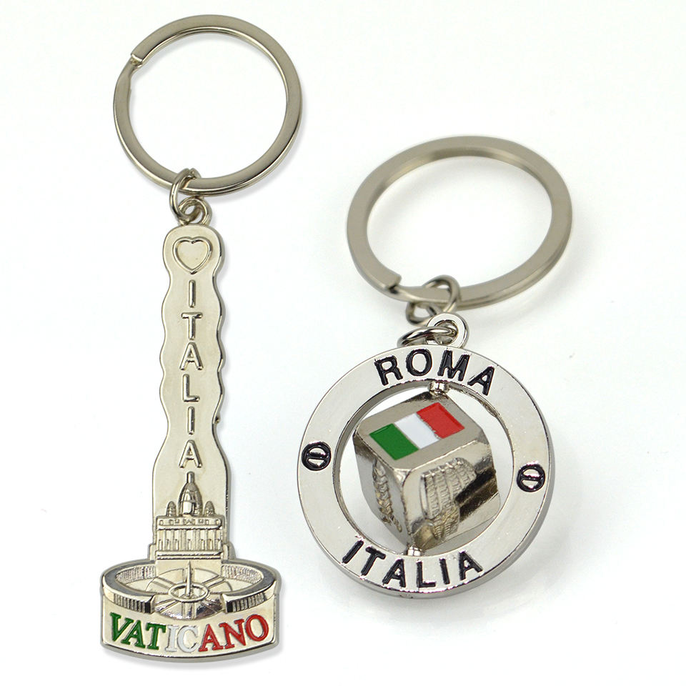 Wholesale Factory Custom Different Sizes Styles Keychain Attachment High Quality Metal Key Rings