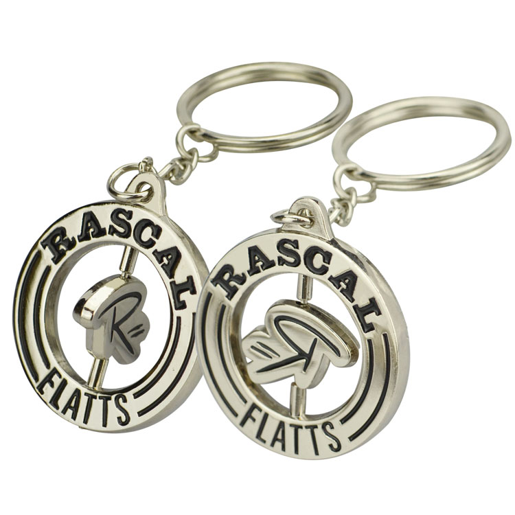 Custom Metal Spinning Keychain Keychains To Sublimate Metal Keychain Maker
