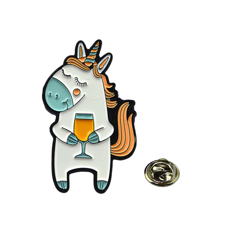 Custom Pin Packaging Enamel Custom Design Cartoon Metal Lapel Pin Badge