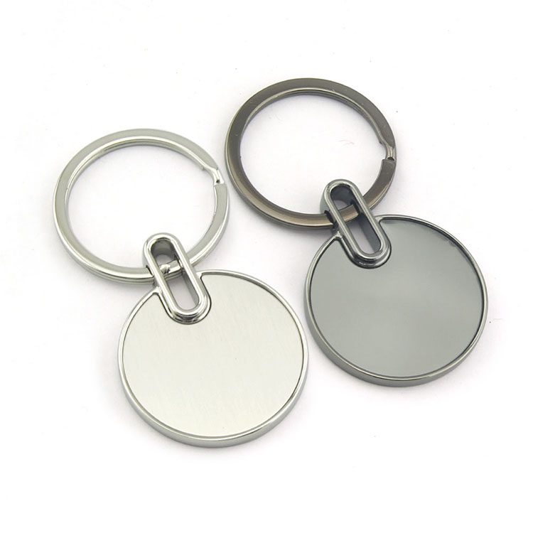 Stanless Steel Keychain Custom Logo 925 Sterling Silver Keychain