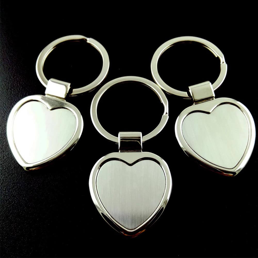 No Minimum Design Logo Sterling Silver Key Ring Enamal Custom Keyring