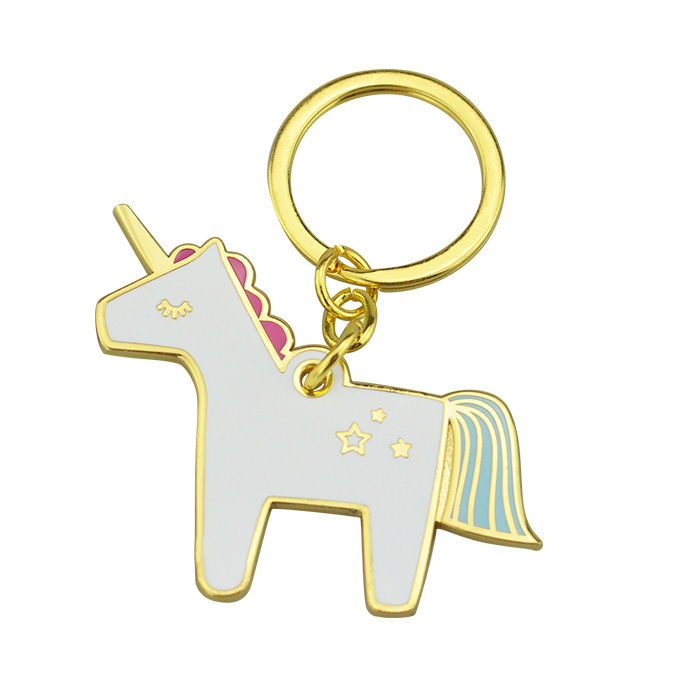 Custom Cute Keychain Charms Keychain With Anime Print Fashion Keyring