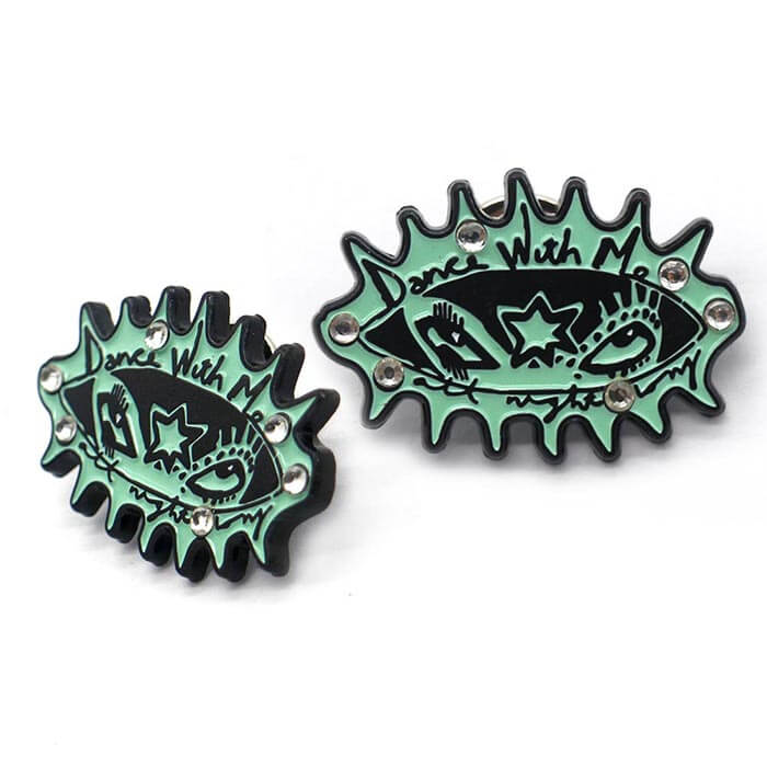 Sublimation Lapel Pin Pins Custom Made Metal Brooch Pin Hard Soft