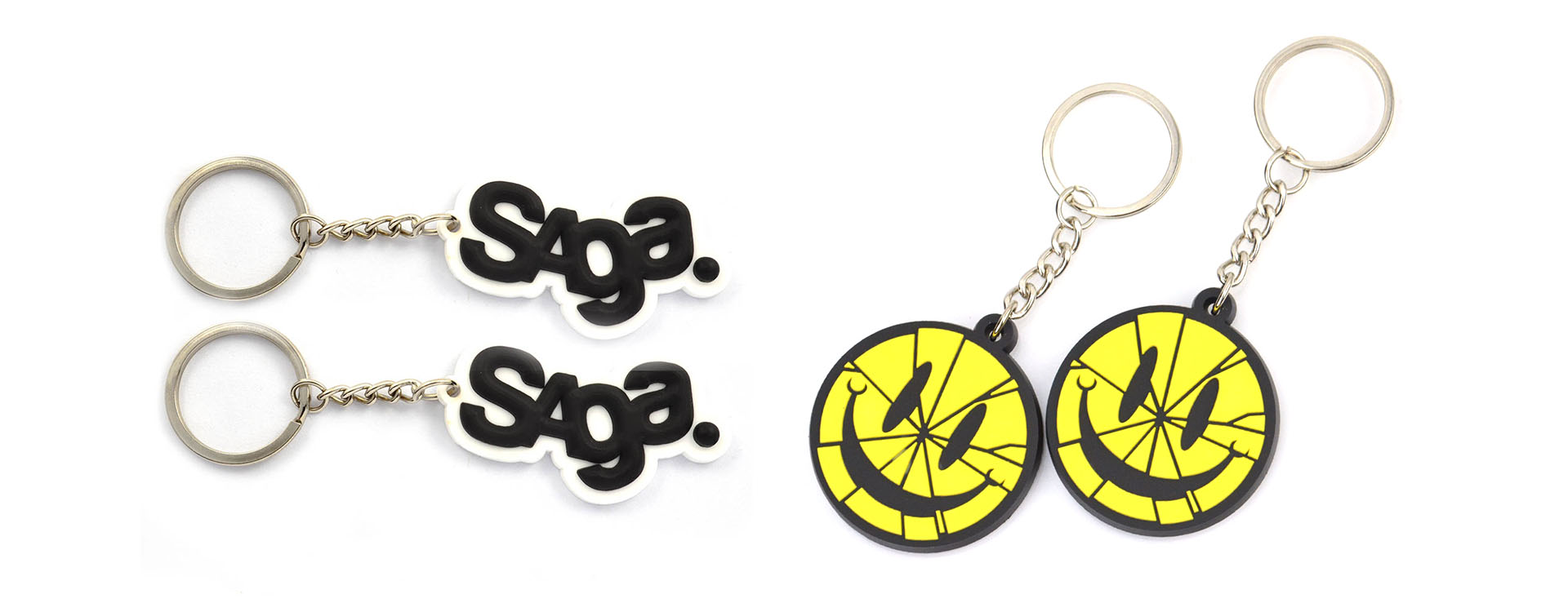 High-Quality 3D Soft PVC Keychains