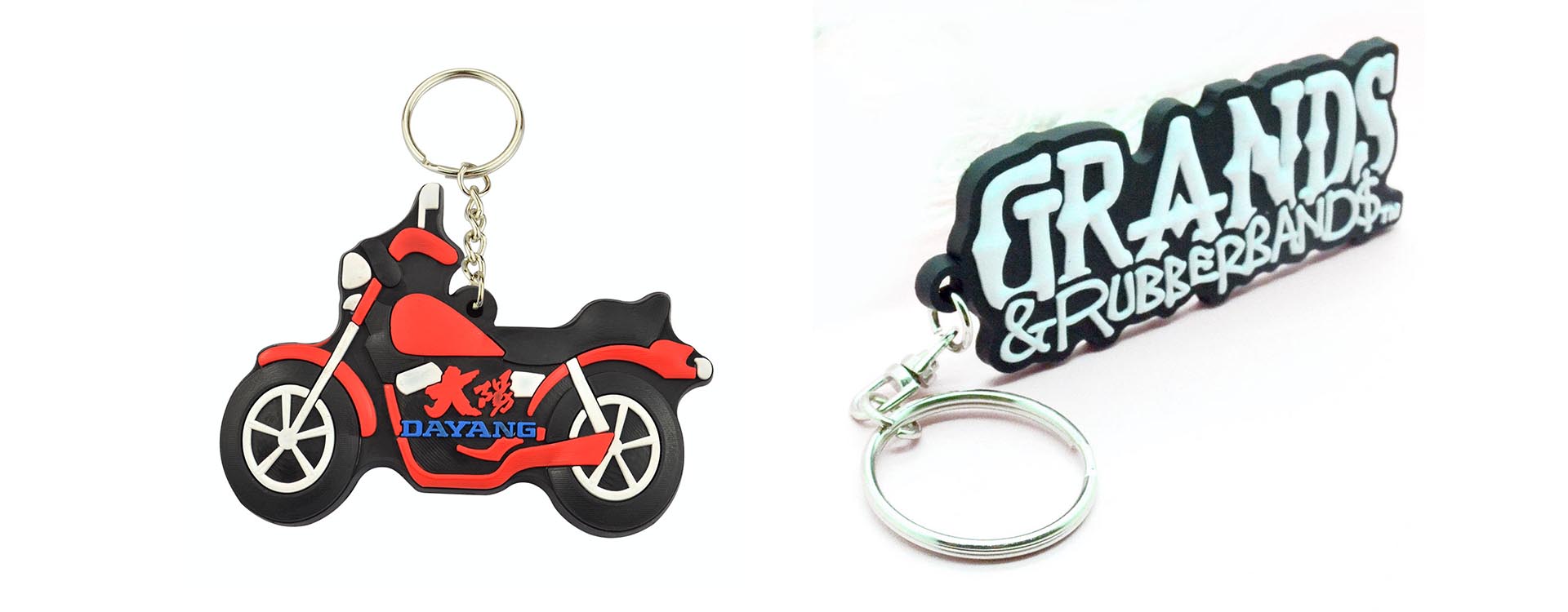 High-Quality 3D Soft PVC Keychains