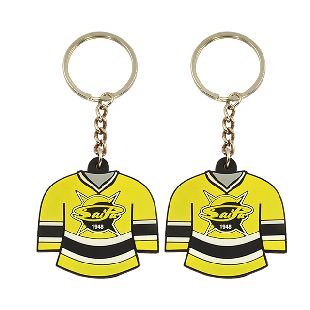 T Shirt Keychain Custom Fashion Clothing Key Rings Soccer Club