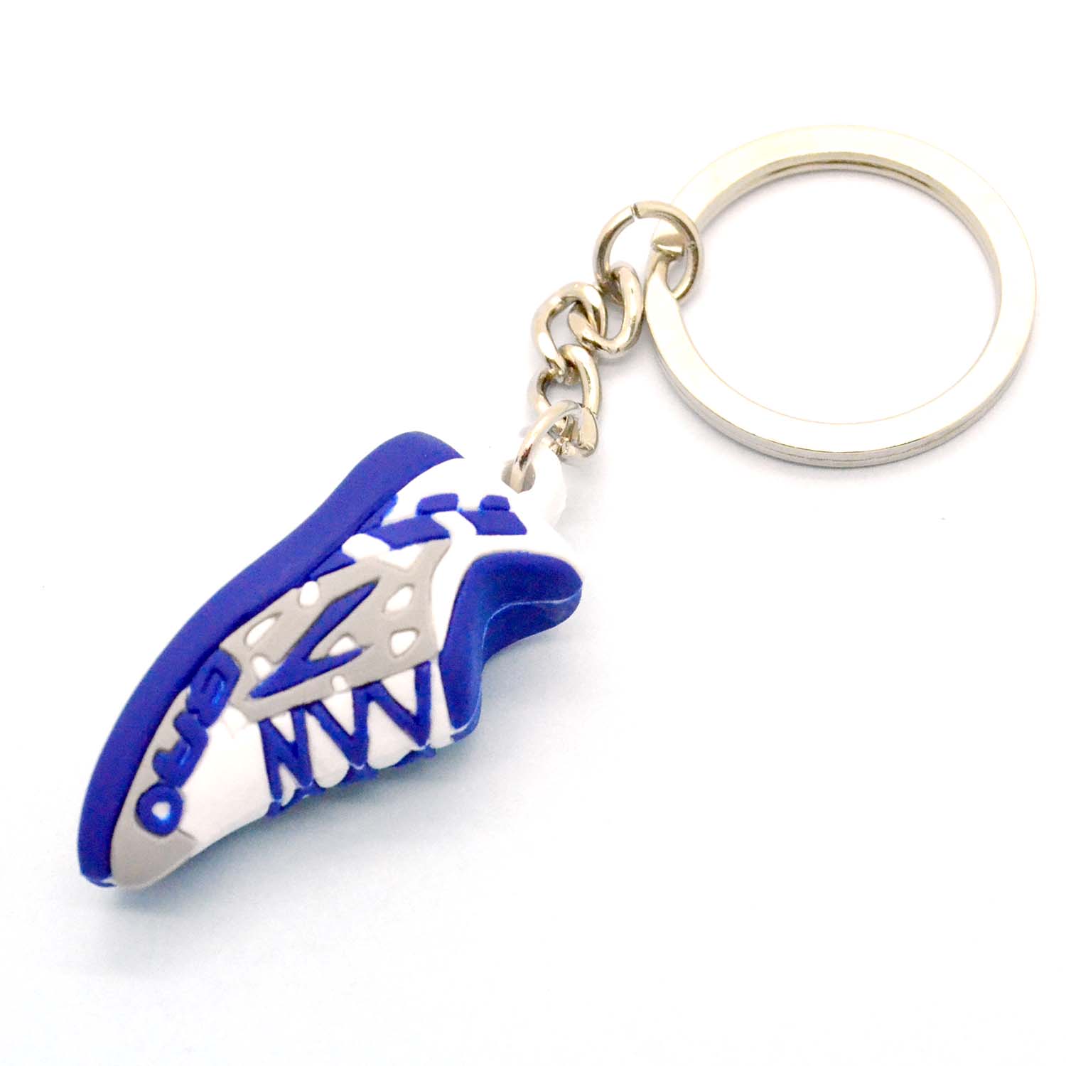 Customized 3D Shoe Shape Keychain PVC Rubber Keyring Sport Promotional Gifts