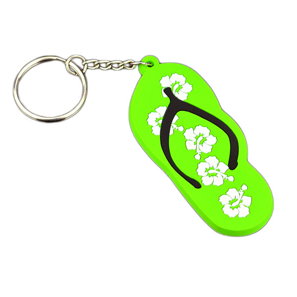 Wholesale Promotional Gift Customised Keyrings Design Shoe Logo Soft Rubber PVC Keychain