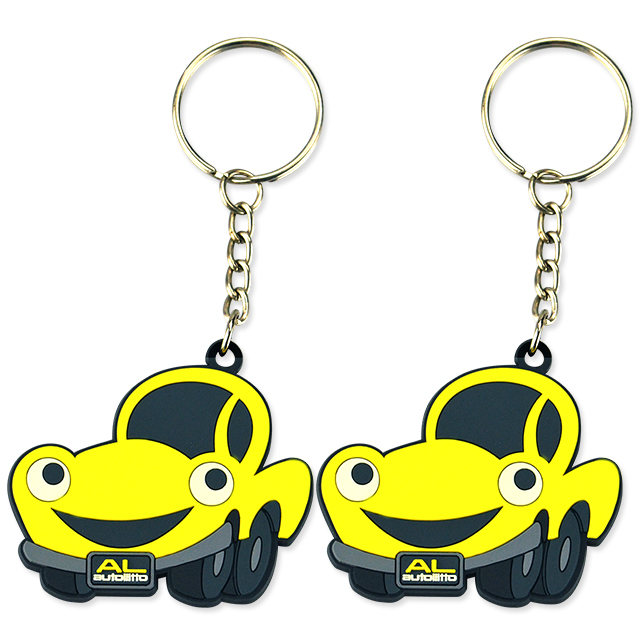 Custom Keychain Anime Rubber Promotional Gift Silicone PVC Key Ring