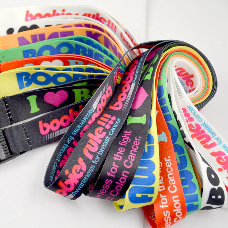 Manufacturer Wholesale Lanyard Polyester Mobile Phone Keychain Lanyards With Logo Custom