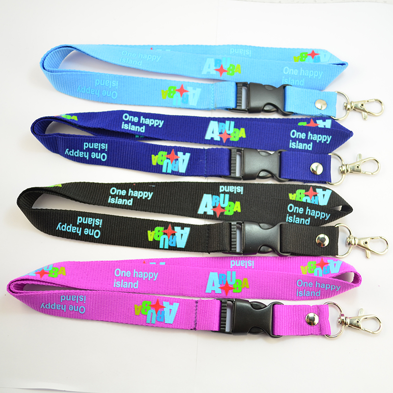 Factory Customized Lanyard ID Card Holder Neck Strap Lanyards Polyester Logo