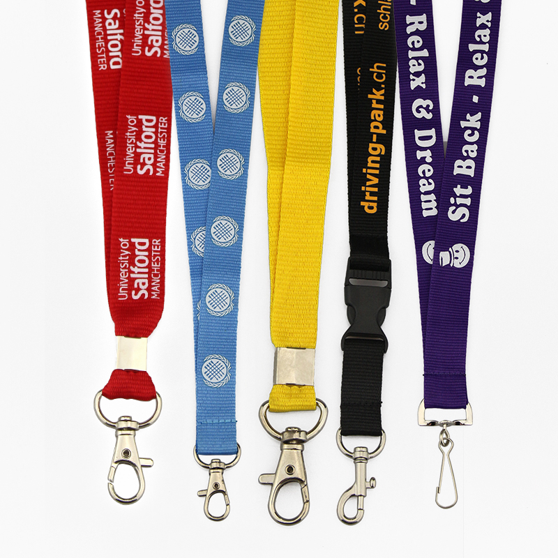 OEM Neck Lanyard Keychain Detachable Cool Lanyards For Men Women