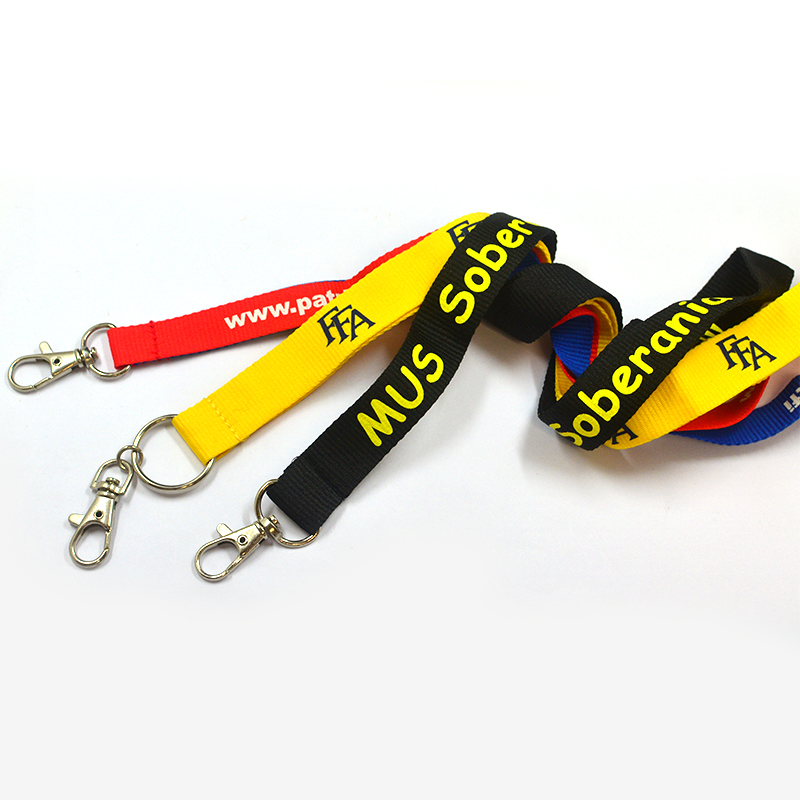 Wholesale Custom Sublimation Printed Fashion Design Neck Strap Key Lanyards