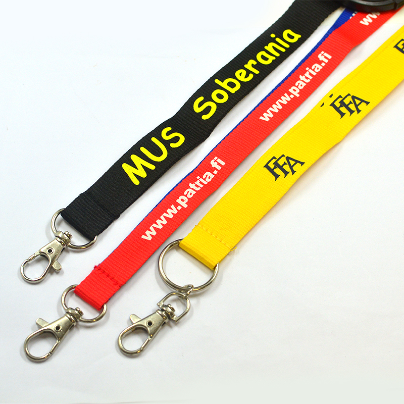 Wholesale Custom Sublimation Printed Fashion Design Neck Strap Key Lanyards