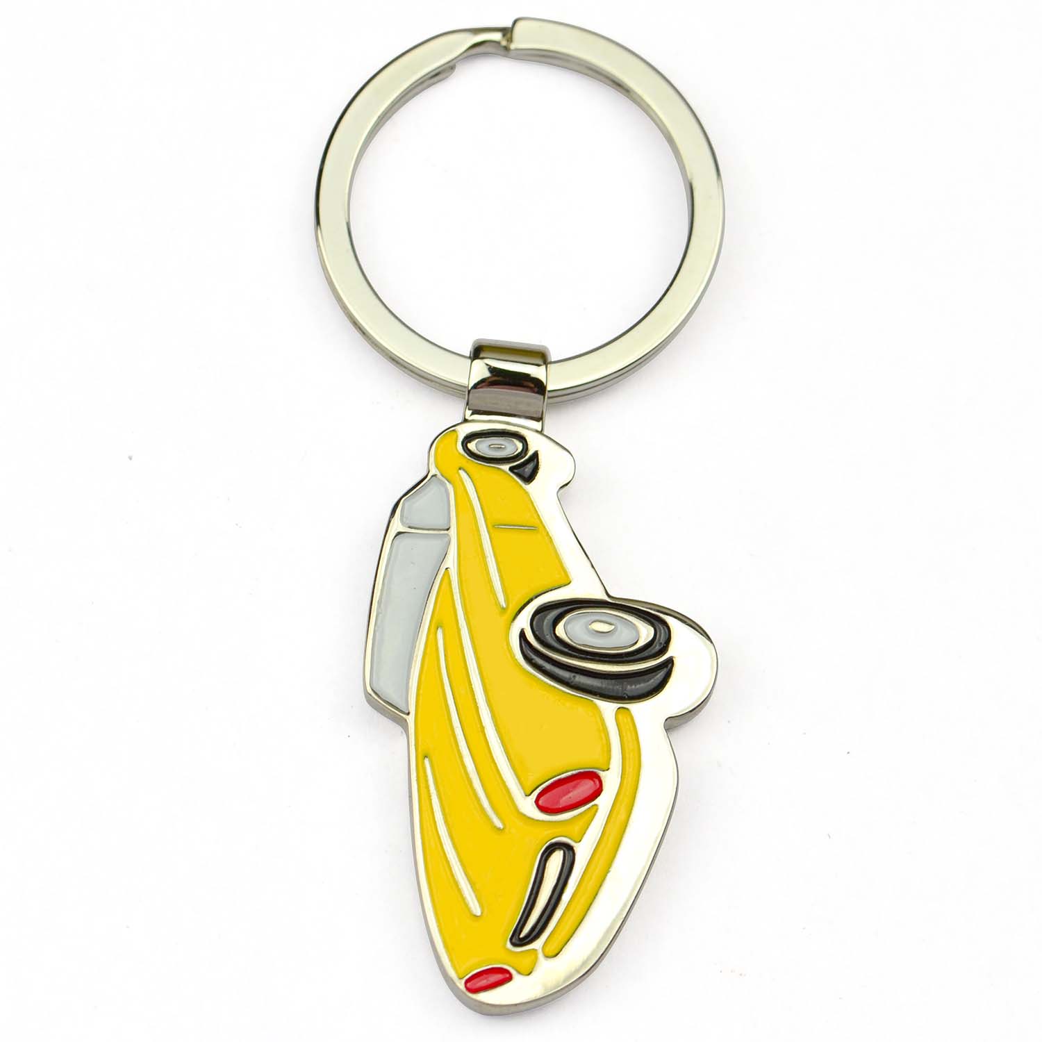 Promotional Custom Zinc Alloy Key Chains Car shaped Design Metal Keyrings