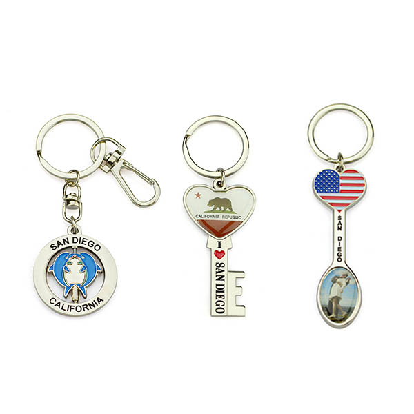 Manufacturers Custom Keychain Metal 2d 3d Key Chains Souvenir Gifts