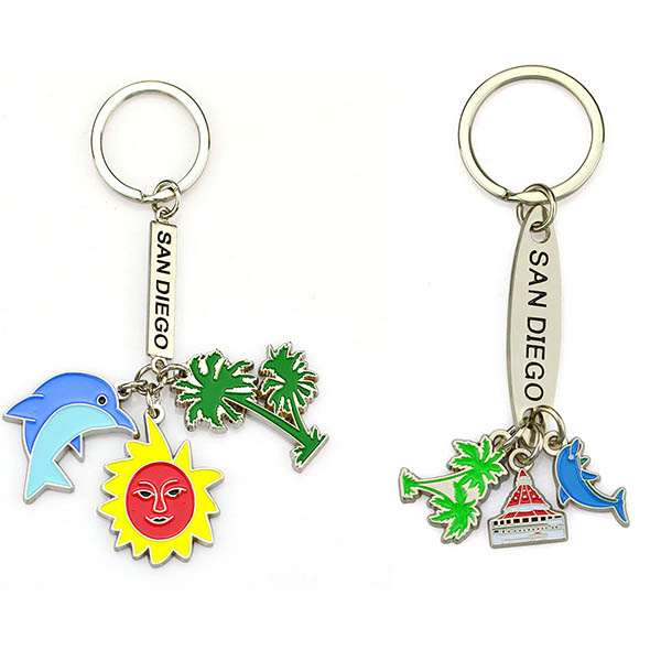 Manufacturers Custom Keychain Metal 2d 3d Key Chains Souvenir Gifts