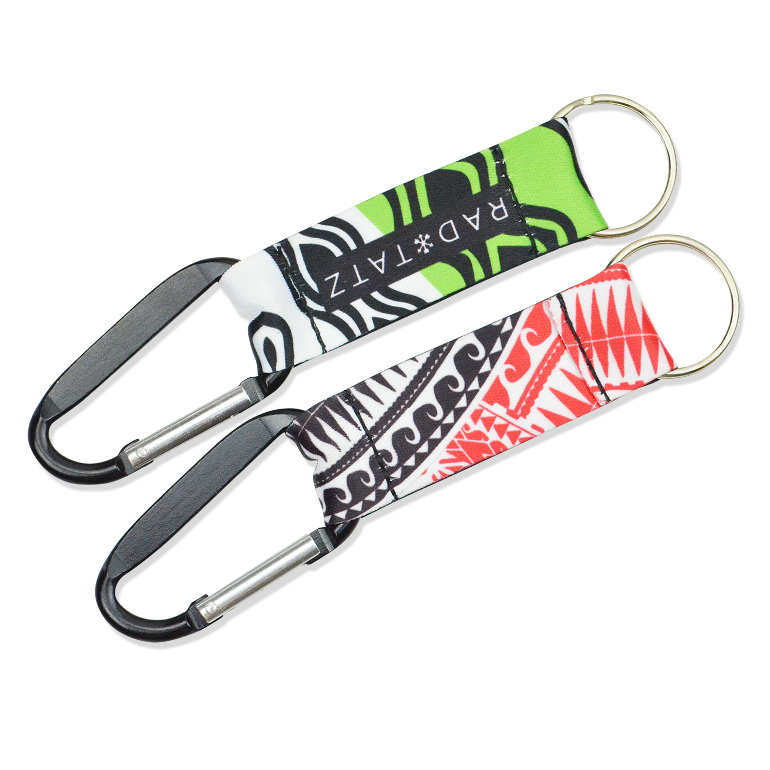 Professional Manufacturer Custom Stylish Short Lanyard Keychain With Olecranon Hook