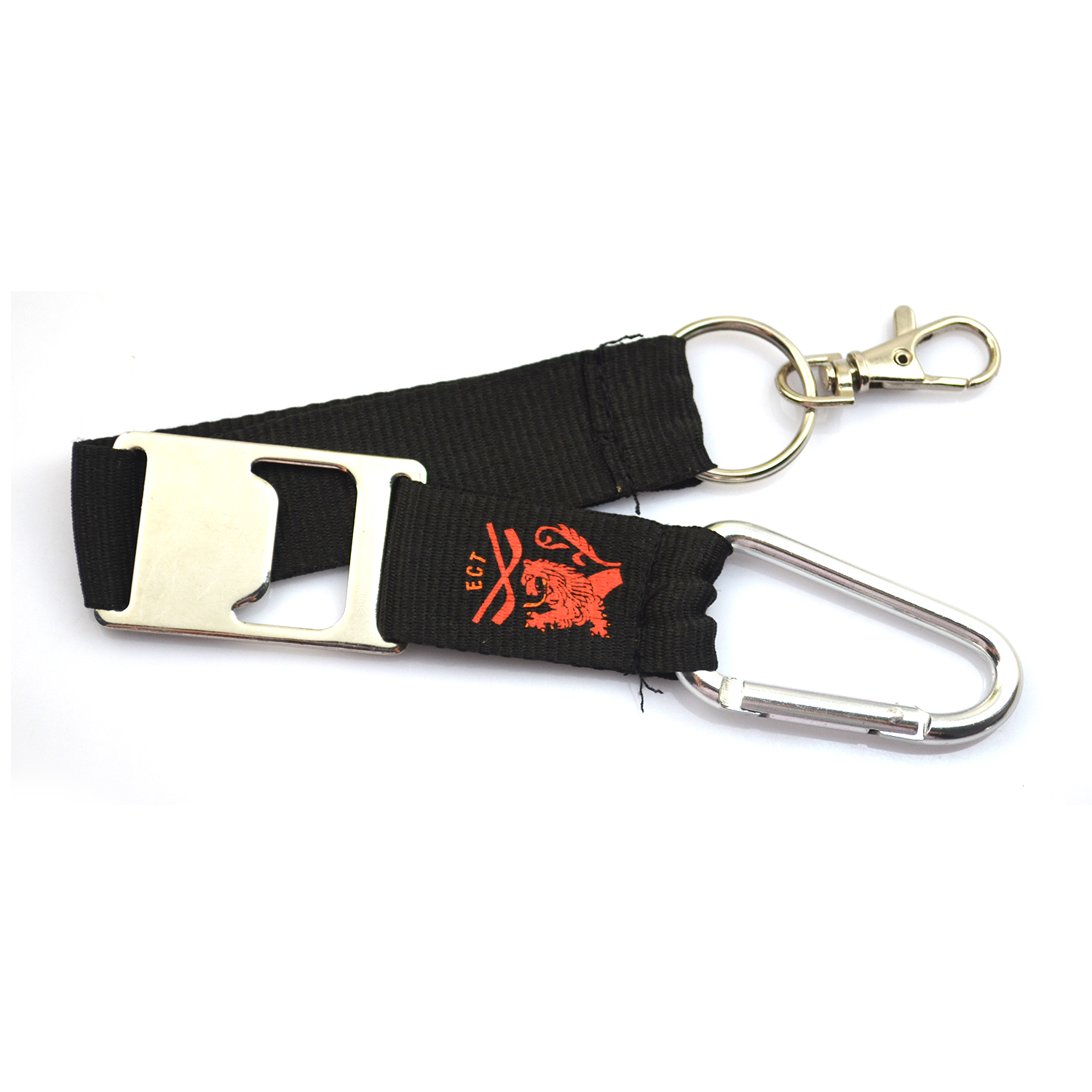 Factory Custom Lanyard Keychain Short Keychains Lanyards With Bottle Opener