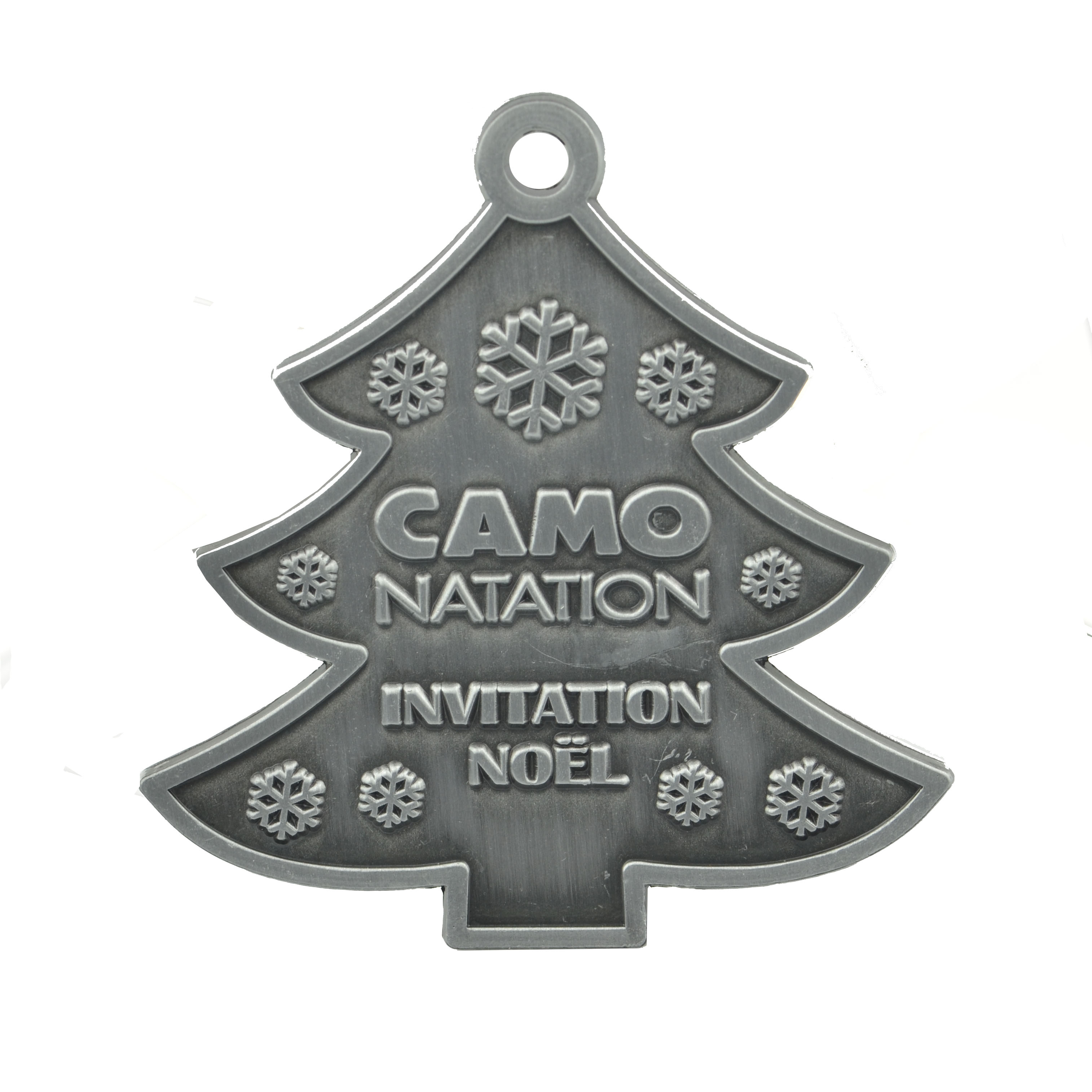 No Minimum Medals Manufacture Design Christmas Tree 2D Marathon Sport Medal For Awards