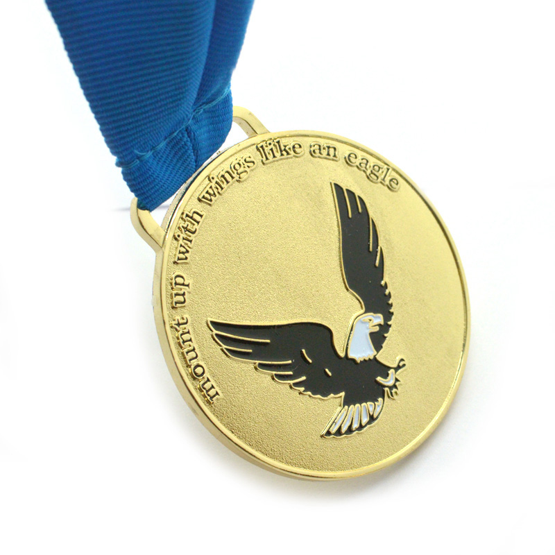 Personalized 3D Custom Gold Bronze Sports Medal Die Casting Soft Enamel Championship Awards