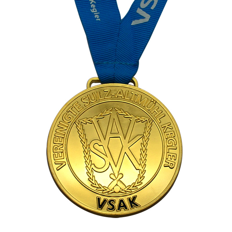 Personalized medals Manufactures Bespoke Gold Award Metal Sport Custom Medal