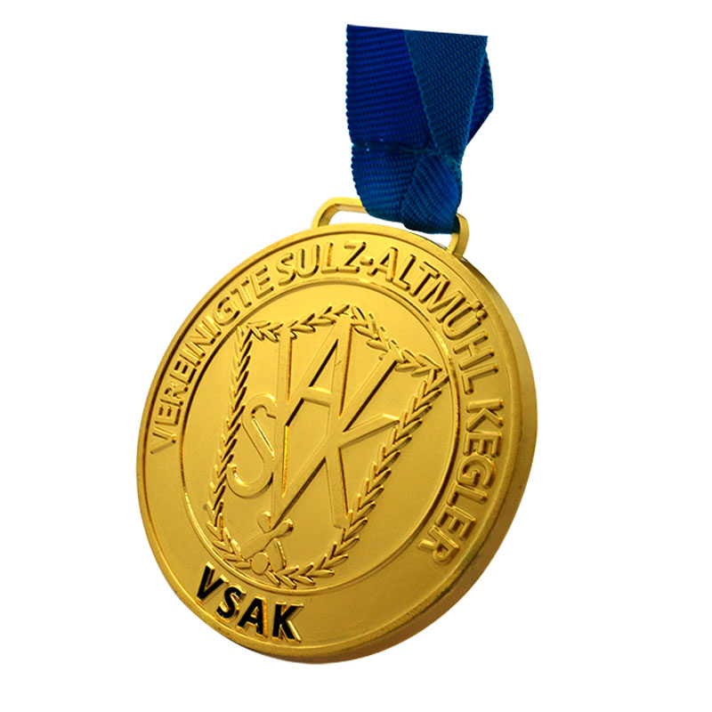 Personalized medals Manufactures Bespoke Gold Award Metal Sport Custom Medal