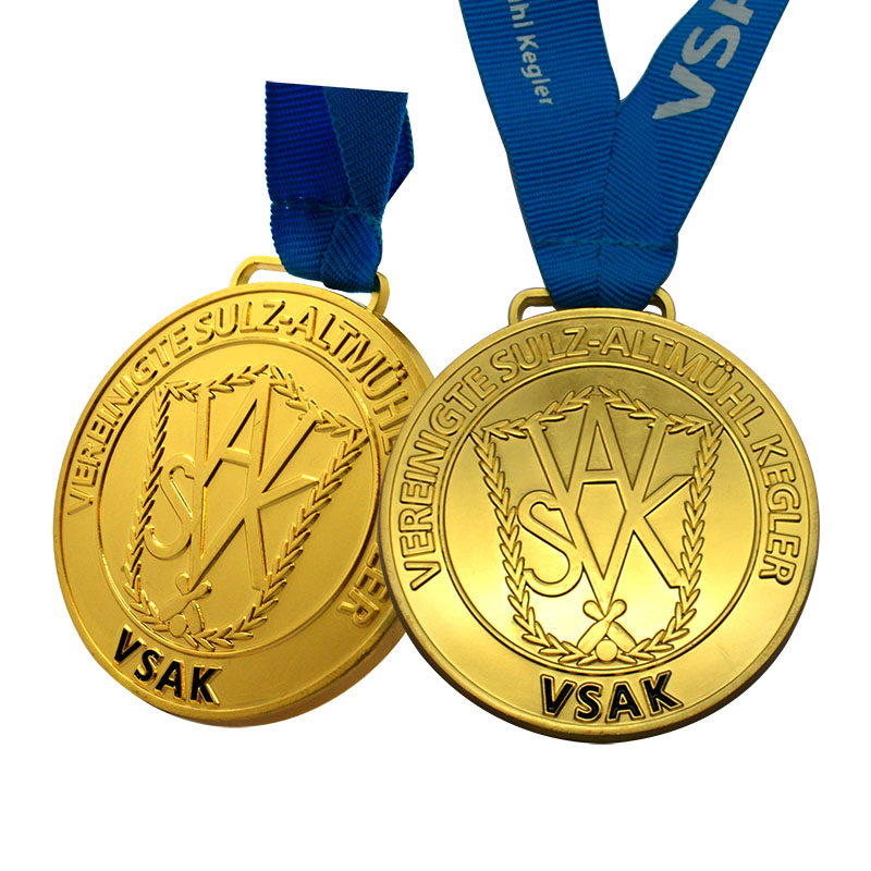 Personalized medals Manufactures Bespoke Gold Award Metal Sport Custom Medal