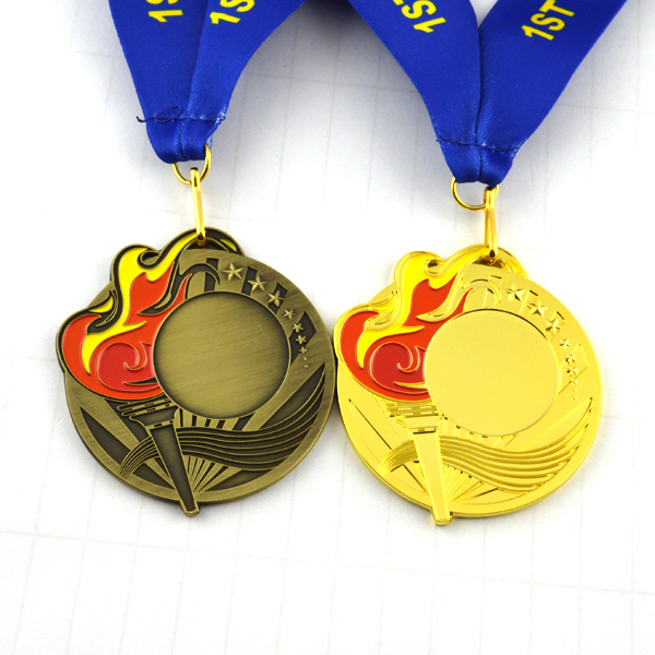 High Quality 2D Design Medals Customized Cheap Zinc Alloy Sublimation Blank Metal Medal