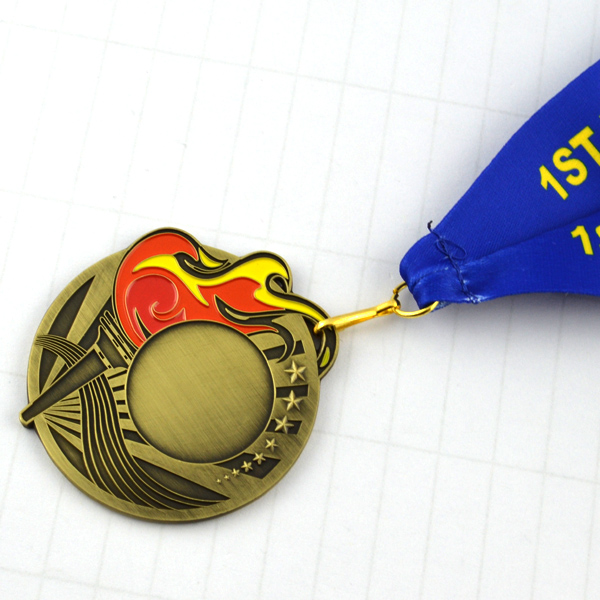 High Quality 2D Design Medals Customized Cheap Zinc Alloy Sublimation Blank Metal Medal