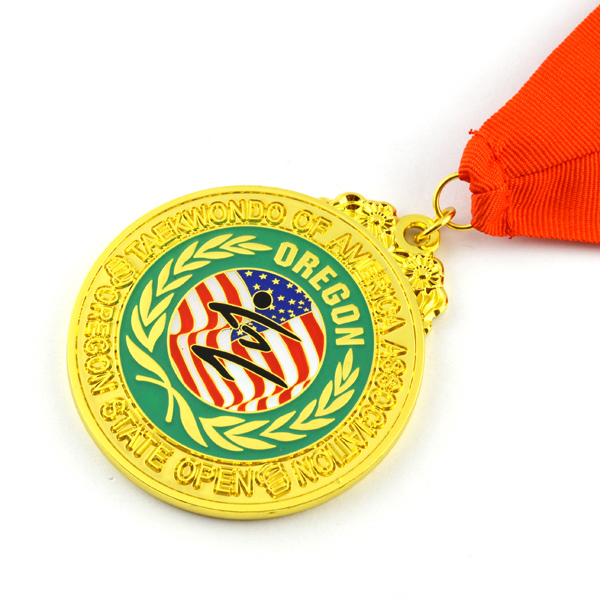 Wholesale Metals Gold Custom Award Commemorative Medal For Gifts