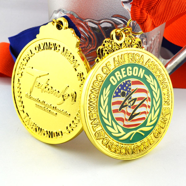 Wholesale Metals Gold Custom Award Commemorative Medal For Gifts