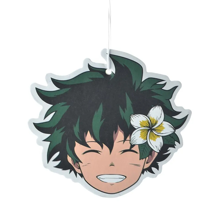 Personalized Anime Hanging Car Air Freshener Cool Paper Perfume