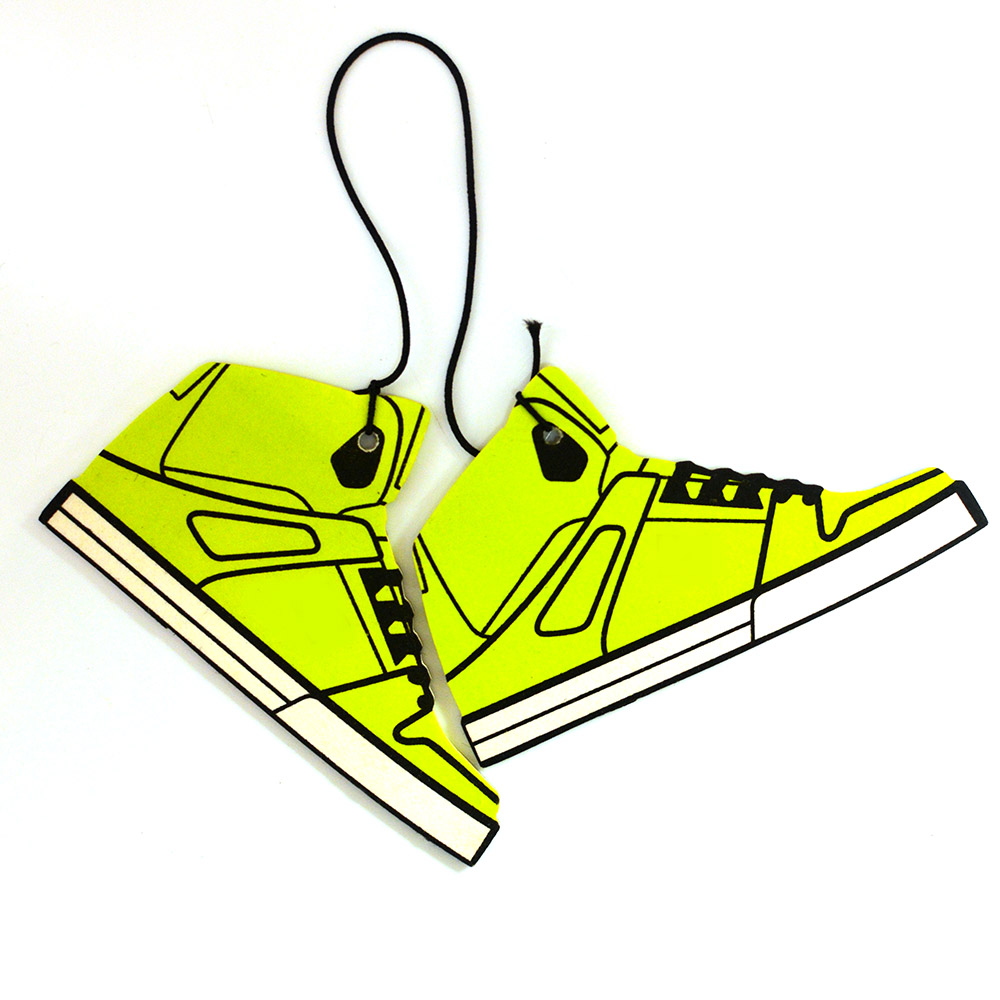 Customized Hanging Car Air Freshener DIY Paper Shoe Shaped