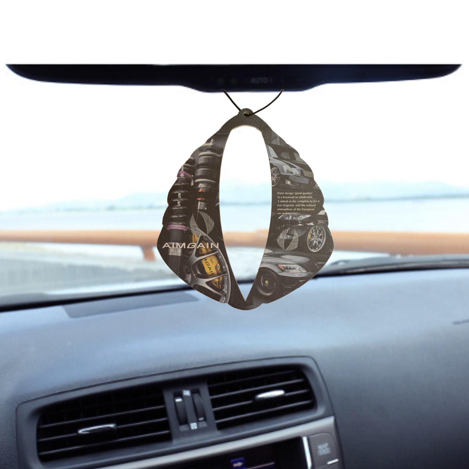 Personalised Car Air Freshener Different Smell Hanging Car Freshener With Logo