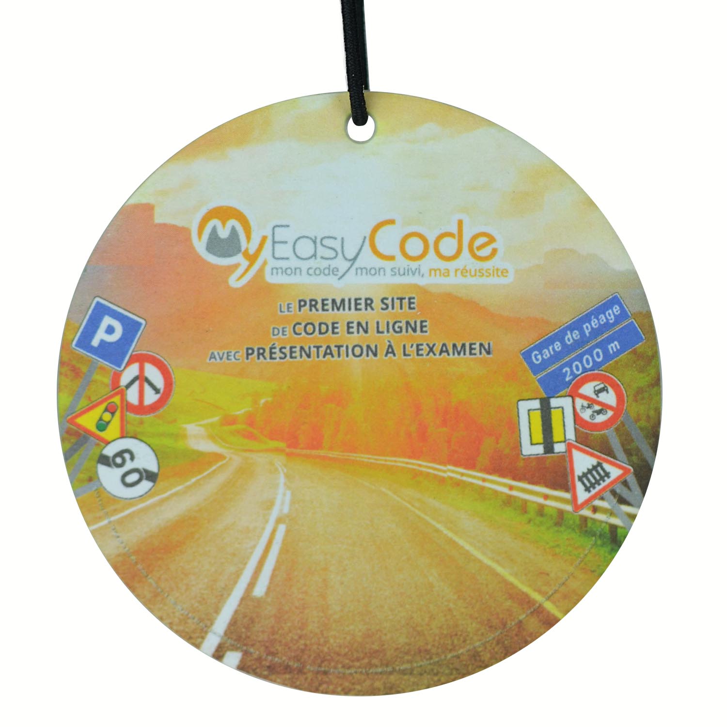 Cheap Promotional Car Air Freshener Custom Logo Paper Hanging with Sealed Plastic Opp Bag